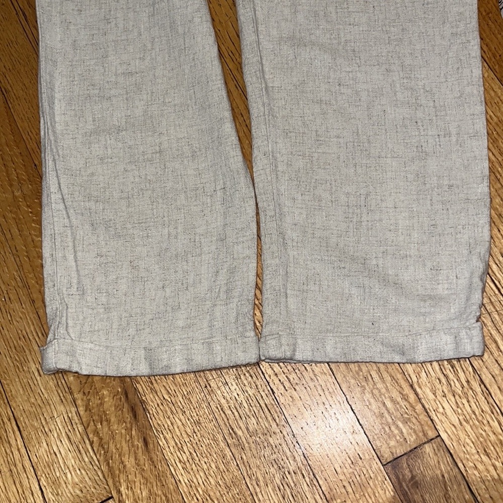 Stillwater Relax fit Linen Blend Some Beachy Overalls - Picture 11 of 17